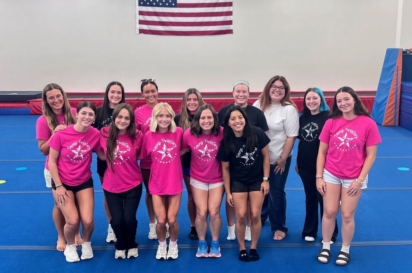 The Texas Twisters family and coaching team